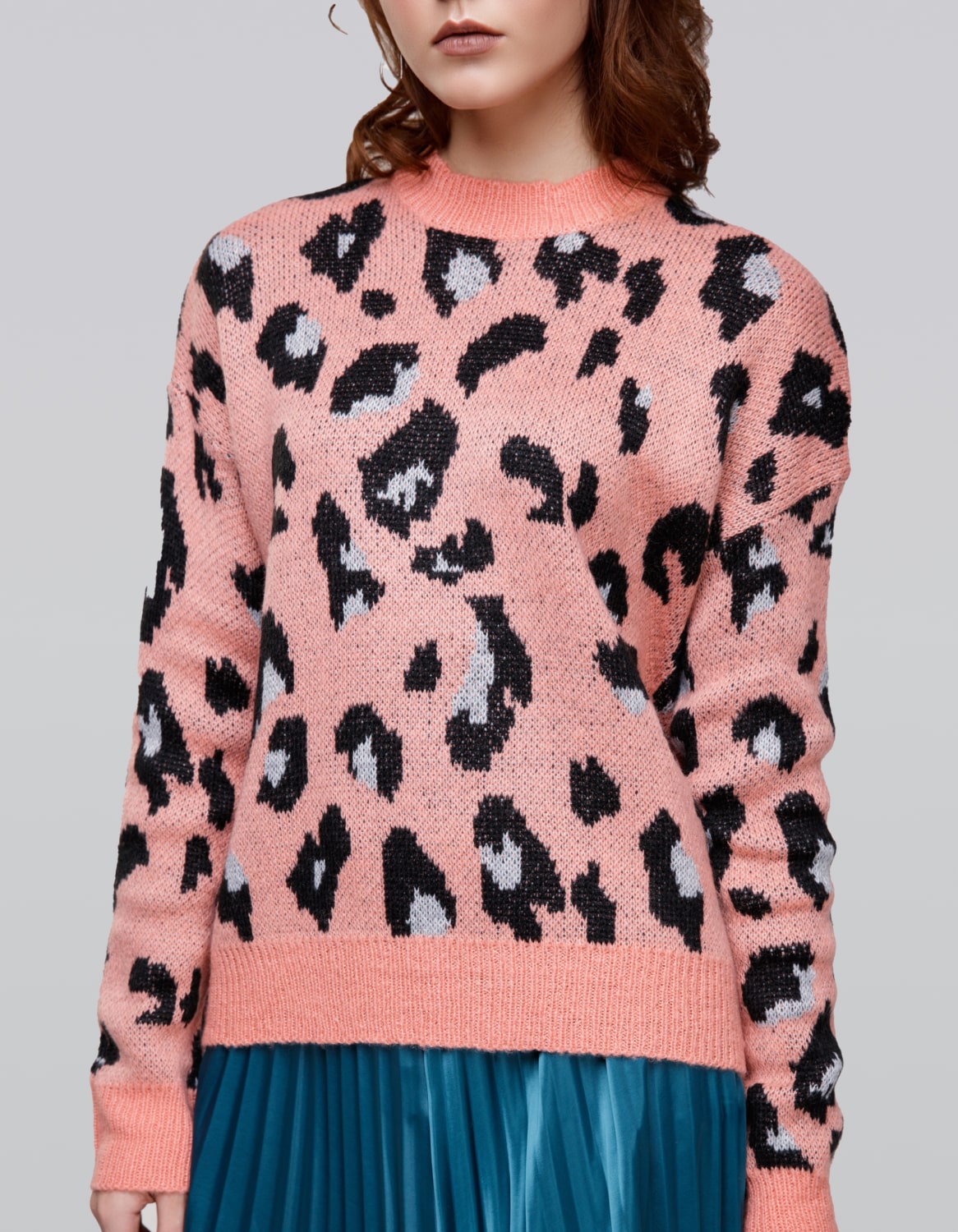 Leopard Print Pullover