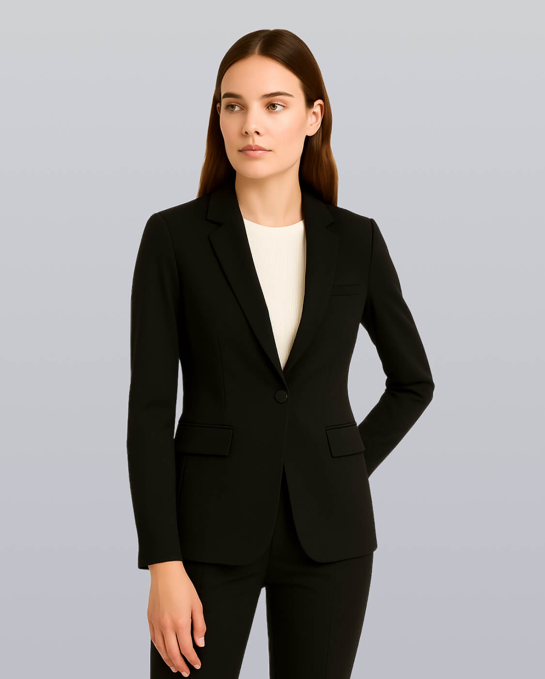 Minimalist Fitted Blazer