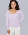 Sweetheart neck top